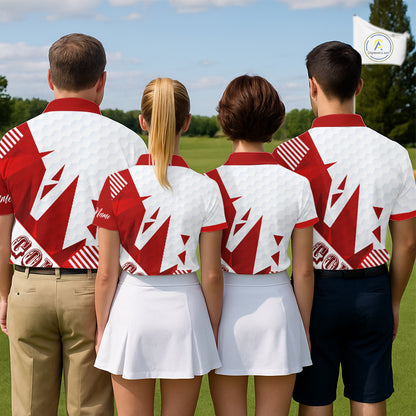Personalized Golf Shirt For Mom – Custom Name & Team Name Polo, Mother’s Day Gift For Golfer NHT670