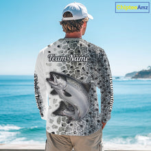 Load image into Gallery viewer, Chinook Salmon (King Salmon) Fishing Camo Performance Fishing Shirts Long Sleeve For Fisher NHT570
