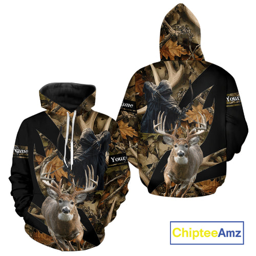 Custom Camo Deer Shed 3D Animal Deer Hunting Shirt Best Hunting Clothes For Season NHT220