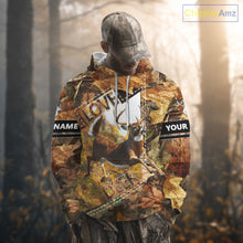 Load image into Gallery viewer, Whitetail Deer Hunting Shirt Personalized 3D All Over Print Autumn Camo Hunting Clothes NHT155