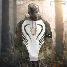 Load image into Gallery viewer, Best Wild Boar Hunting Shirt Camo Custom Name Skull Boar Hunting Clothes For Hunters NHT169