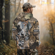 Load image into Gallery viewer, Deer Hunting Grim Reaper Camo Forest 3D All Over Printed Shirt, Personalized Hunting Shirt NHT273