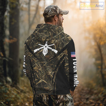 Load image into Gallery viewer, Best Duck Hunting Camouflage with US Flag Detail 3D Printed Shirts, Duck Hunting Gifts NBT205