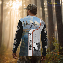 Load image into Gallery viewer, Personalized Duck Hunting Custom Name All Over Print Shirts, Duck Hunting Gifts NBT121