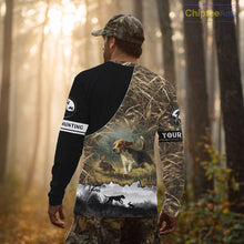Load image into Gallery viewer, Personalized Rabbit Hunting with Beagle Dog 3D All Over Printed Shirts, Rabbit Hunting Clothes for Men NBT135