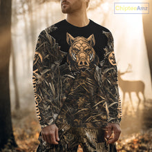 Load image into Gallery viewer, Best Wild Boar Hunting Camouflage Hunting Clothes, Boar Hunting Outfit, Hunting Gifts NBT161