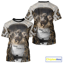 Load image into Gallery viewer, Beautiful Custom Camo Boar Hunting Shirt With Full All Over 3D Printing For Boar Hunters NBT162