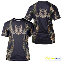 Load image into Gallery viewer, Best Wild Boar Hunting Camo Custom Name Shirts for Hunter, Gifts for Hunters NBT171