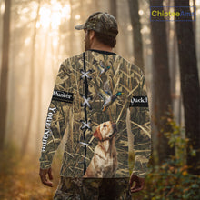Load image into Gallery viewer, Duck Hunting Labrador Retriever 3D All Over Printed Camouflage Shirts, Duck Hunting Clothes NBT106