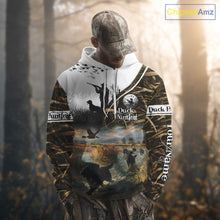 Load image into Gallery viewer, Custom Mallard Duck Hunting Camouflage 3D All Over Printing Shirts, Personalized Hunting Gifts NBT122
