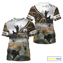 Load image into Gallery viewer, Custom Mallard Duck Hunting Camouflage 3D All Over Printing Shirts, Personalized Hunting Gifts NBT122