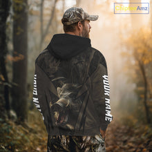 Load image into Gallery viewer, Boar Hunting Custom Name Brown Camouflage Hunting Clothes, Boar Hunting Outfit, Hunting Gifts NBT169