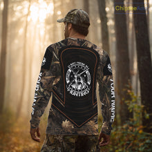 Load image into Gallery viewer, Brown Camouflage Deer Hunting 3D Printing Custom Name Shirts, Deer Hunting Apparel, Hunting Gifts NBT213