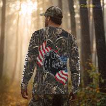 Load image into Gallery viewer, Custom Wild Boar Hunting Camo Full Printing US Flag Shirts Boar Hunting Gifts for Hunters NBT257