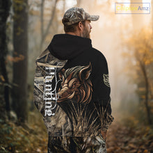 Load image into Gallery viewer, Beautiful Wild Boar Hunting Grass Camo Shirts for Hunters, Boar Hunting Clothing, Hunting Gifts NBT209