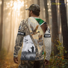 Load image into Gallery viewer, Custom Mallard Duck Hunting Camo 3D Printed Shirts, Personalized Duck Hunting Gifts NBT131