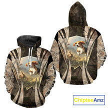 Load image into Gallery viewer, Custom Rabbit Hunting with Beagle 3D Prints Camouflage Shirts, Rabbit Hunting Clothes NBT139