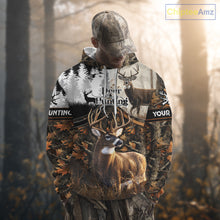 Load image into Gallery viewer, Custom Whitetail Deer Hunting Camouflage Deer Hunter Custom Name Shirt, Hunting Gift NBT291