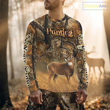 Load image into Gallery viewer, Whitetail Deer 3D All Over Printed Fall Season Camo Custom Name Best Gifts for Hunters NBT69
