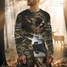 Load image into Gallery viewer, Custom Wild Hog Hunting Camo 3D Printed Shirts, Hunting Gifts for Boar Hunter NBT107