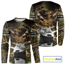 Load image into Gallery viewer, Custom Wild Hog Hunting Camo 3D Printed Shirts, Hunting Gifts for Boar Hunter NBT107