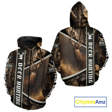 Load image into Gallery viewer, Deer Hunting Custom Name Camouflage Hunting Clothes, Deer Hunting Clothes, Hunting Gifts NBT190