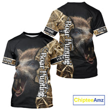 Load image into Gallery viewer, Beautiful Wild Boar Camouflage Camo 3D All Over Printed Shirts Personalized Hunting Gifts NBT128