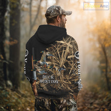 Load image into Gallery viewer, Camouflage Duck Hunting Custom Name 3D All Over Printing Shirts, Duck Hunting Gifts NBT159