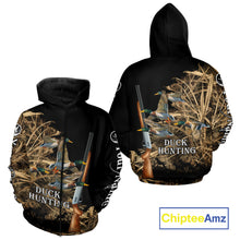Load image into Gallery viewer, Camouflage Duck Hunting Custom Name 3D All Over Printing Shirts, Duck Hunting Gifts NBT159