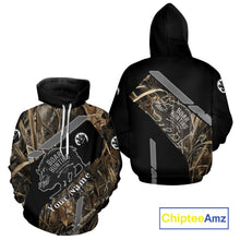 Load image into Gallery viewer, Boar Hunting Camouflage Custom Name Shirts, Personalized Boar Hunting Clothes, Hunting Gifts NBT175