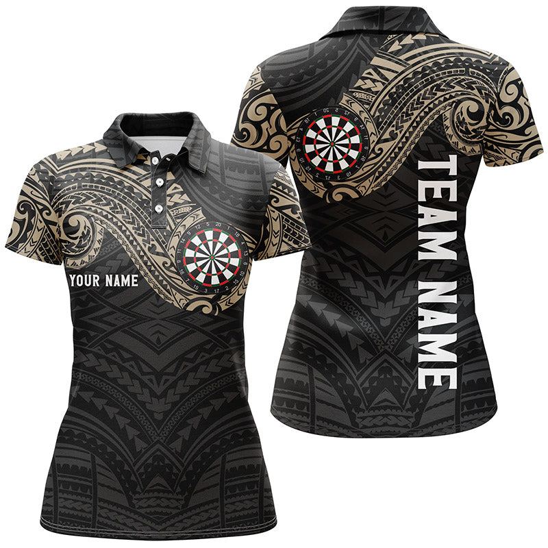 Personalized Tribal Darts Polo Shirt Custom Darts Shirt For Women Dart Jerseys LDT0815
