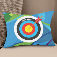 Load image into Gallery viewer, Personalized 3D Target Archery Pillows, Custom Gifts For Archery Lovers VHM0828