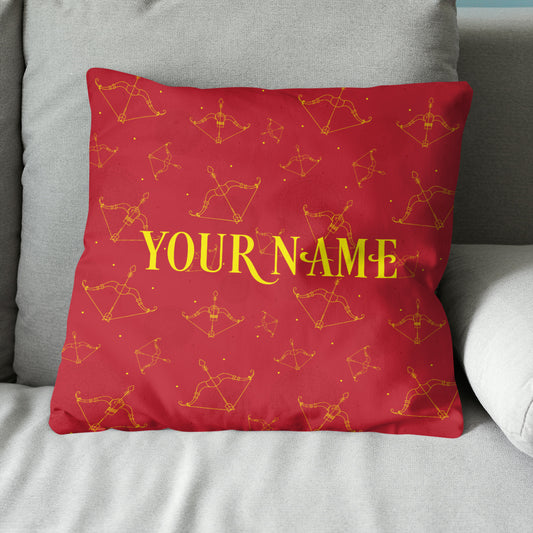 Personalized 3D Red Bow Arrow Archery Pillow Custom Archery Gifts Ideas VHM0872