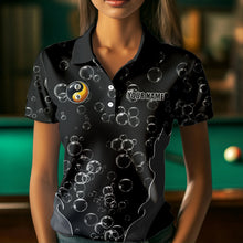 Load image into Gallery viewer, Personalized Funny Sharks 3D Pool Balls Billiard Shirts For Women Custom 8 &amp; 9 Ball Billiard Jerseys TDM3628
