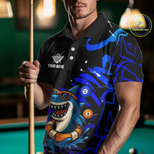Load image into Gallery viewer, Funny Shark Pool Balls Men&#39;s Billiard Shirts Custom Billiard Jerseys, Billiard Team Shirts TDM4076