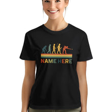 Load image into Gallery viewer, Billiard Retro Evolution Pool Shirts, Funny Billiard T-Shirts Custom Gifts For Pool Player TDM3939