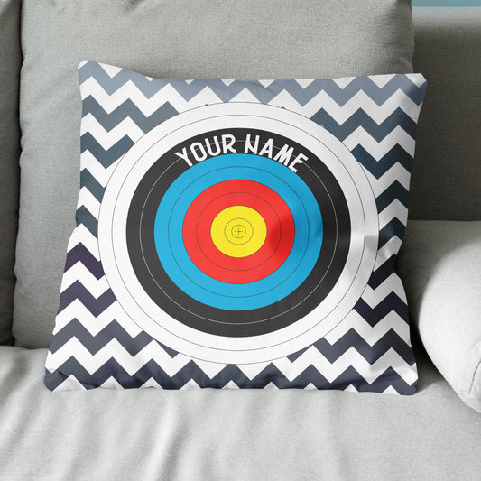 Personalized Archery 3d Target Throw Pillow Best Custom Target Pillows  TDM0764