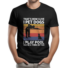 Load image into Gallery viewer, Funny Retro Billiards T-Shirt I Play Pool I Know A Thing Or Two, Gift For Pool Player TDM3941
