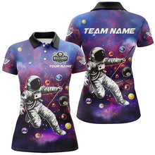 Load image into Gallery viewer, Personalized Galaxy Astronaut Billiard Balls 3D Printed Shirt For Women Custom Funny Billiard Apparel TDM2016