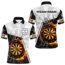 Load image into Gallery viewer, Personalized Dartboard Fire Break Glass Dart Shirts For Men Darts Jerseys TDM3607