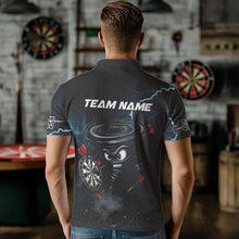 Load image into Gallery viewer, Personalized Thunder Lightning Tornado Custom Funny Dart Shirts For Men, Cool Dart Team Jerseys TDM3109