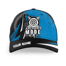 Load image into Gallery viewer, Personalized Blue Jerseys 3D Full Printed Archery Hats, Custom Baseball Archery Caps For Men And Women TDM0721