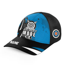 Load image into Gallery viewer, Personalized Blue Jerseys 3D Full Printed Archery Hats, Custom Baseball Archery Caps For Men And Women TDM0721