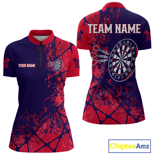 Multiple Color Dart Boards Custom Name Dart Shirt For Women, Dart Team Jerseys NYN0098