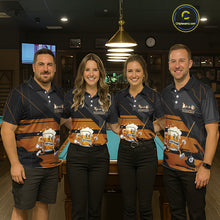 Load image into Gallery viewer, Funny Beer Play Pool 8 Ball Women's Billiard Team Shirt Custom Billiard Polo &amp; 1/4 Zip Attire NYN2471
