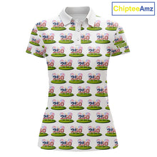 Load image into Gallery viewer, America 250Th Anniversary Womens Golf Polo Shirt Patriotic USA Golf Shirts, Golf Gift NYN2853