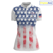 Load image into Gallery viewer, Custom American Flag Dart Shirts For Women Patriotic Dart Team Shirt Darter Outfits Attire NYN2888
