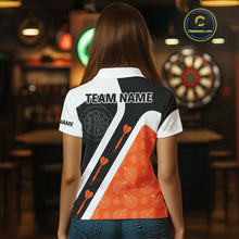 Load image into Gallery viewer, Custom Darts Board Orange Flying - Eagles Dart Shirts For Women, Dart Team Jerseys NYN0062