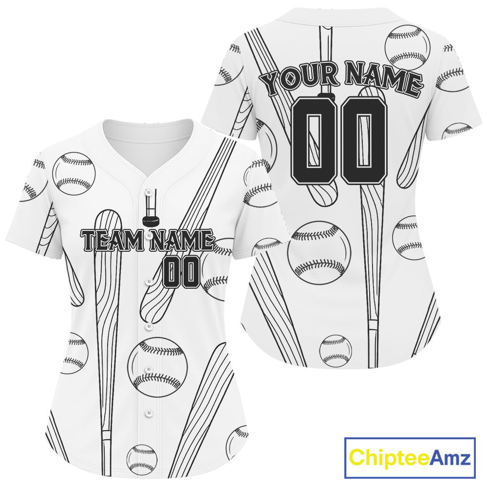 Custom Baseball Jersey For Women Personalized Youth Baseball Jerseys, Baseball Team  NYN1142