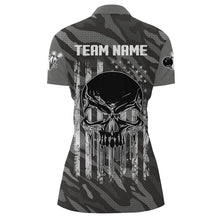 Load image into Gallery viewer, Personalized 1/4 Zip Bowling Jerseys for Women Bowling Shirt Unisex QZT282
